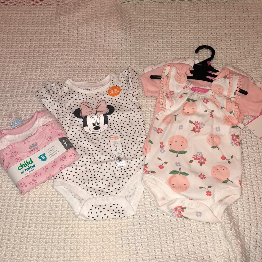 Bay girl Onesies NWT
